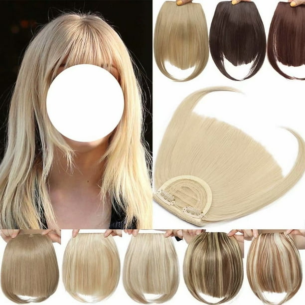 Mini Hair Clip Bangs Fake Hair Hair Extension Front Neat Air Bang Accessories
